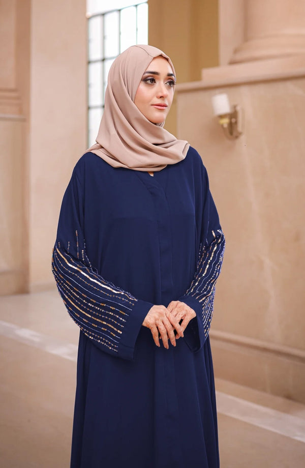 Jade Embellished Abaya - Malbus