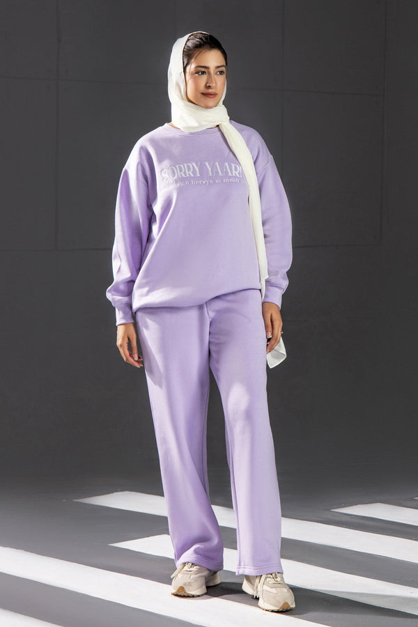 Lavender Sweatshirt - Malbus