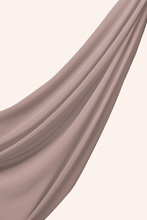 Luxe Chiffon Hijab - Powder Pink - Malbus