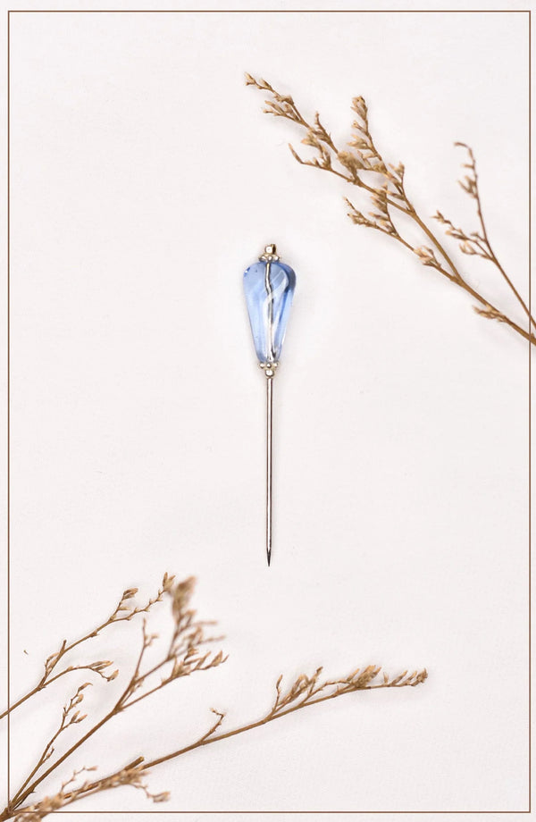 Ocean Blue Hijab Pin