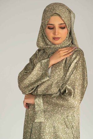 Olive Zephyr Hijab - Malbus