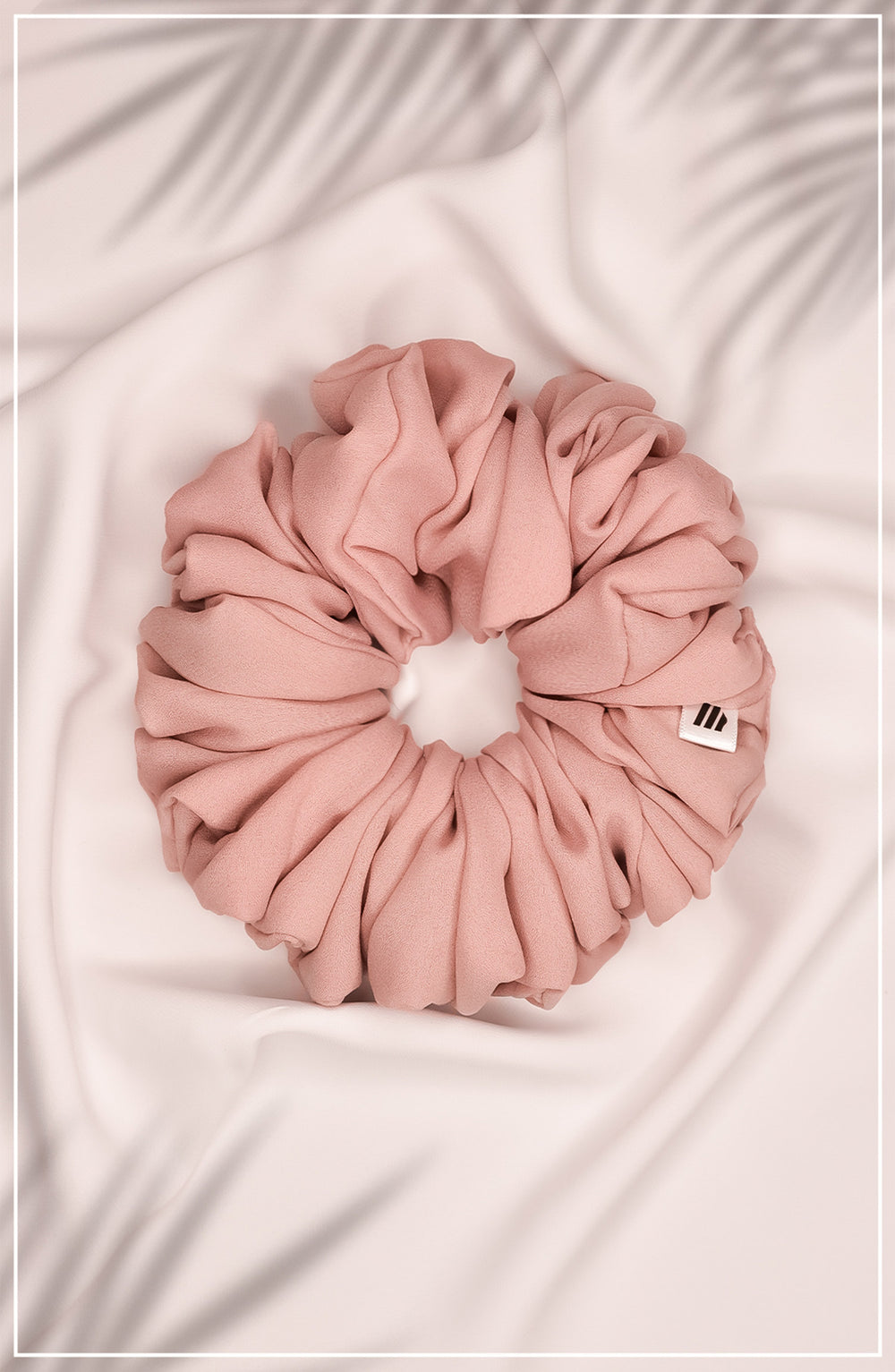 Sand Peach Volumizer scrunchie in pakistan