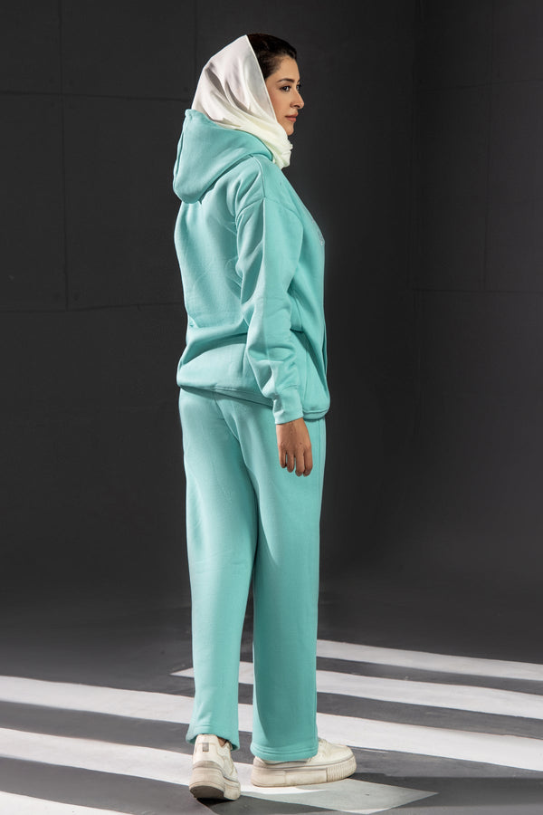 Teal Green Hoodie - Malbus