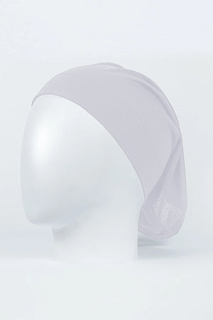 white hijab tube cap in pakistan