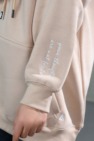Warm Beige Hoodie - Malbus