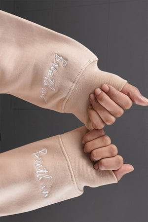 Warm Beige Sweatshirt - Malbus