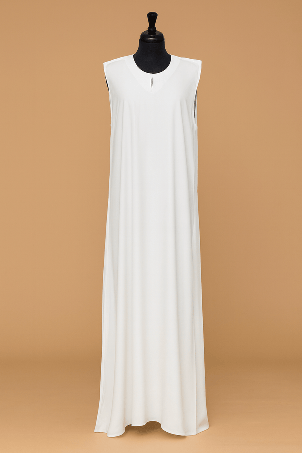 White - Slip dresses - Malbus