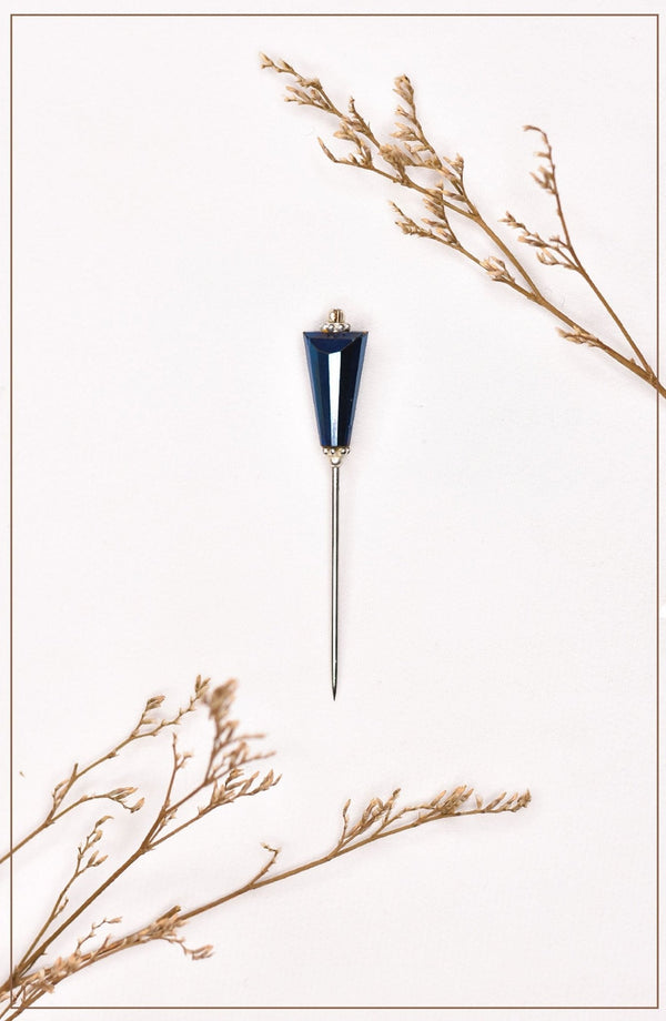 Zinc Crystal Hijab Pin - Malbus